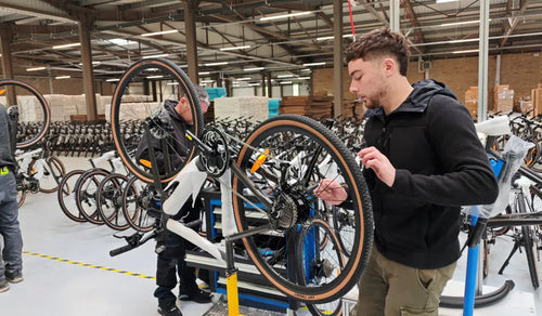 Inspekcja fabryki e-bike Fiido