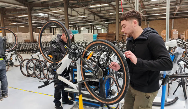 Inspekcja fabryki e-bike Fiido