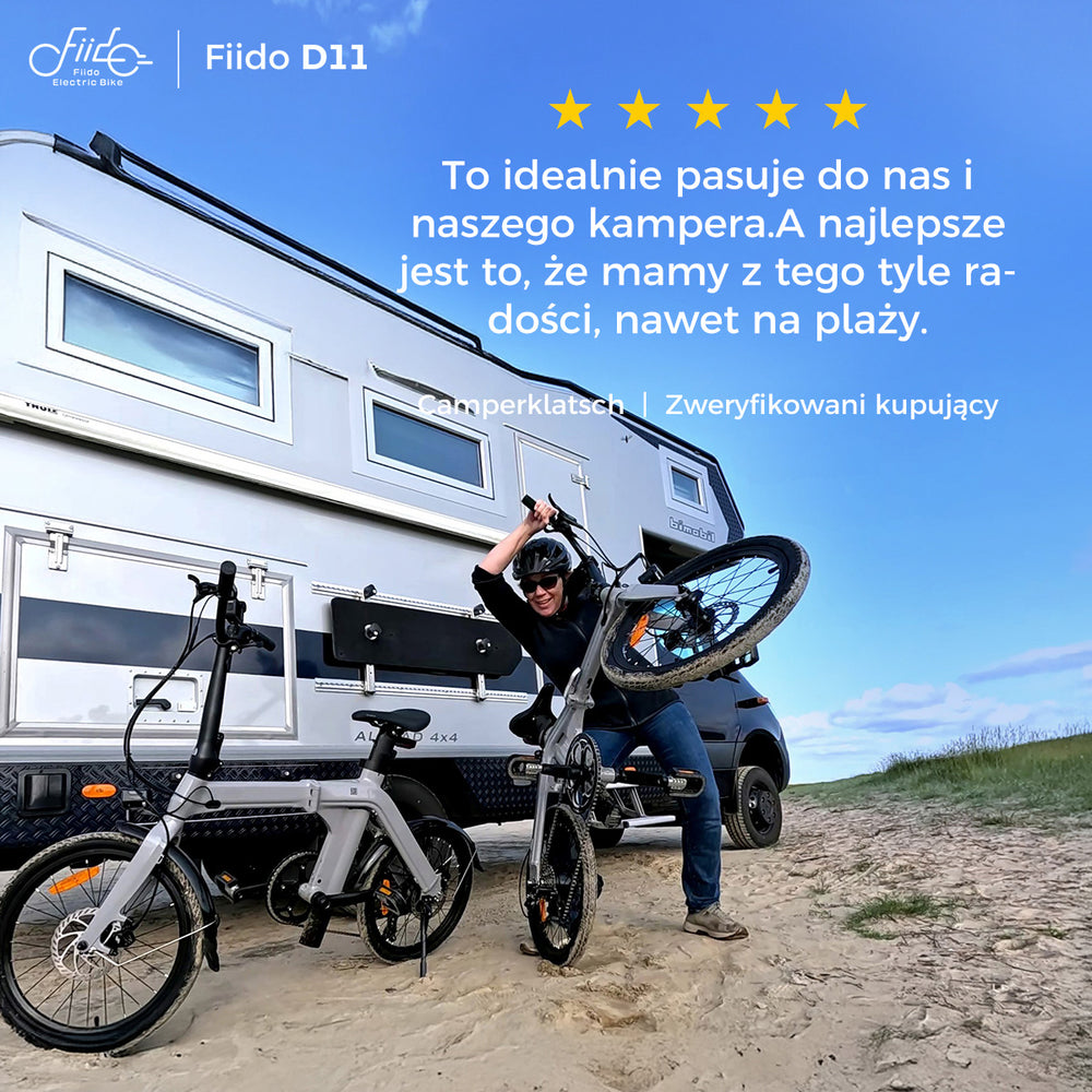 Fiido D11 Składany Rower Elektryczny