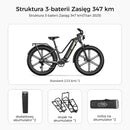Rower Elektryczny Titan Fat Tire do Polowania i Turystyki - Duży Zasięg