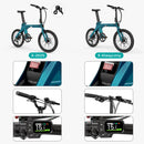 Fiido X Składany Rower Elektryczny z Czujnikiem Momentu Obrotowego